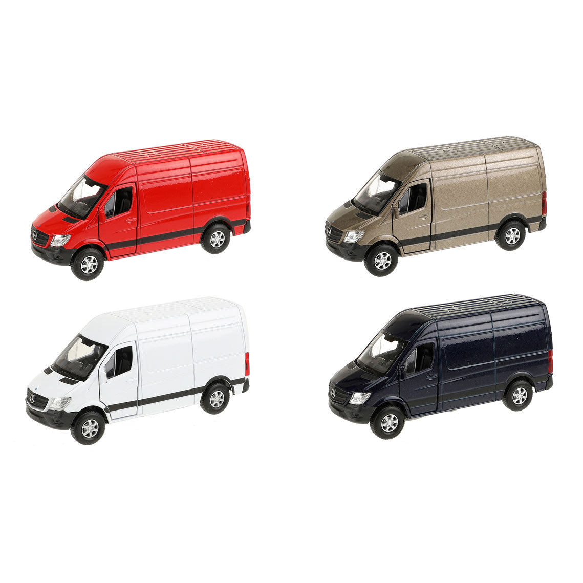 Toi-toys welly mercede-benz sprinter panel avtobusni avtomobil