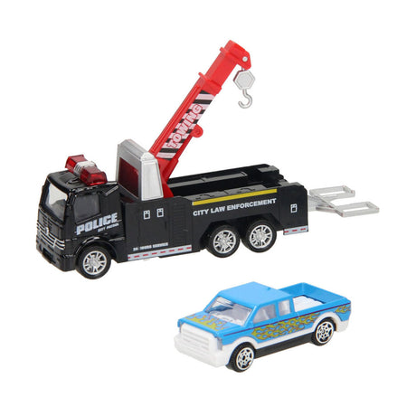 Toi-toys metalworld frictie werkvoertuig - 2dlg.