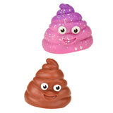 Toi-Toys morsomme poo klissete stretchy smilende turd