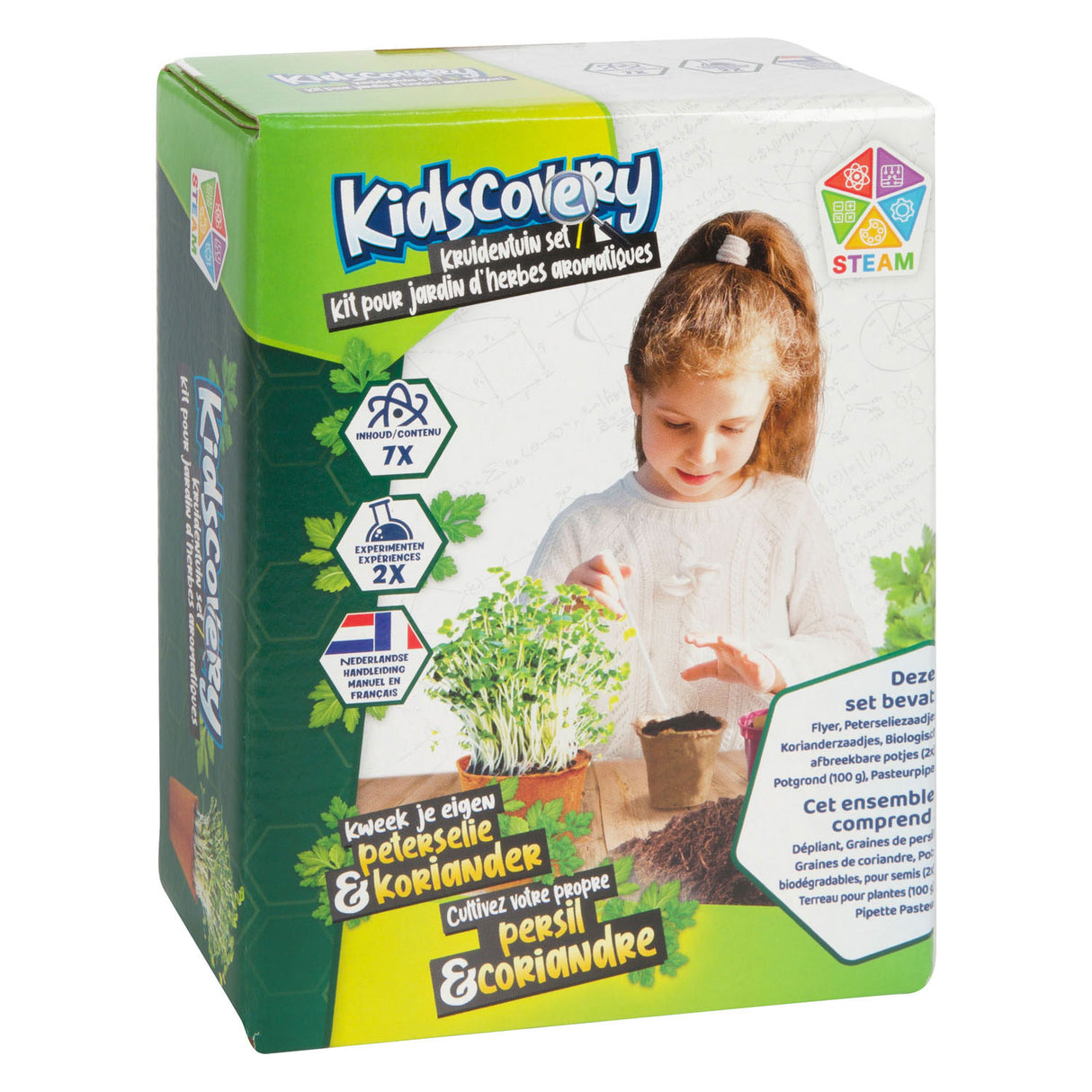 Kidscovery Kidscovery Experiment Kruidentuin Set S