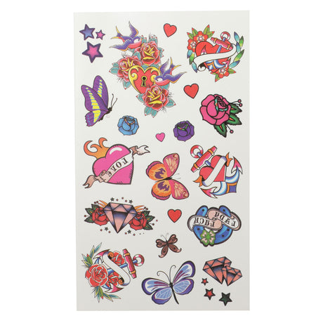 Toi-toys tattoostickers en stempelset