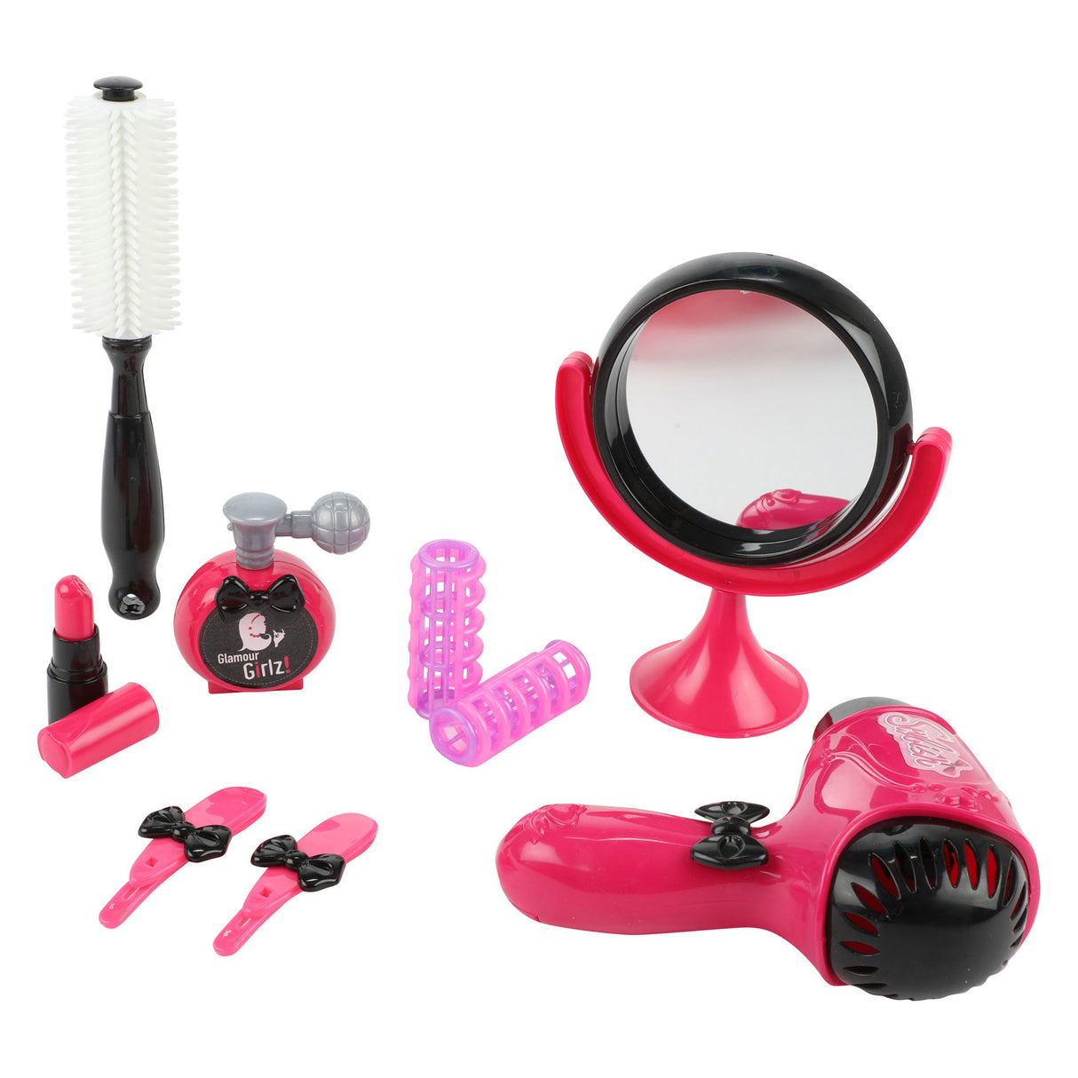 Toi-toys glamor shine kapperset con trabajo fohn