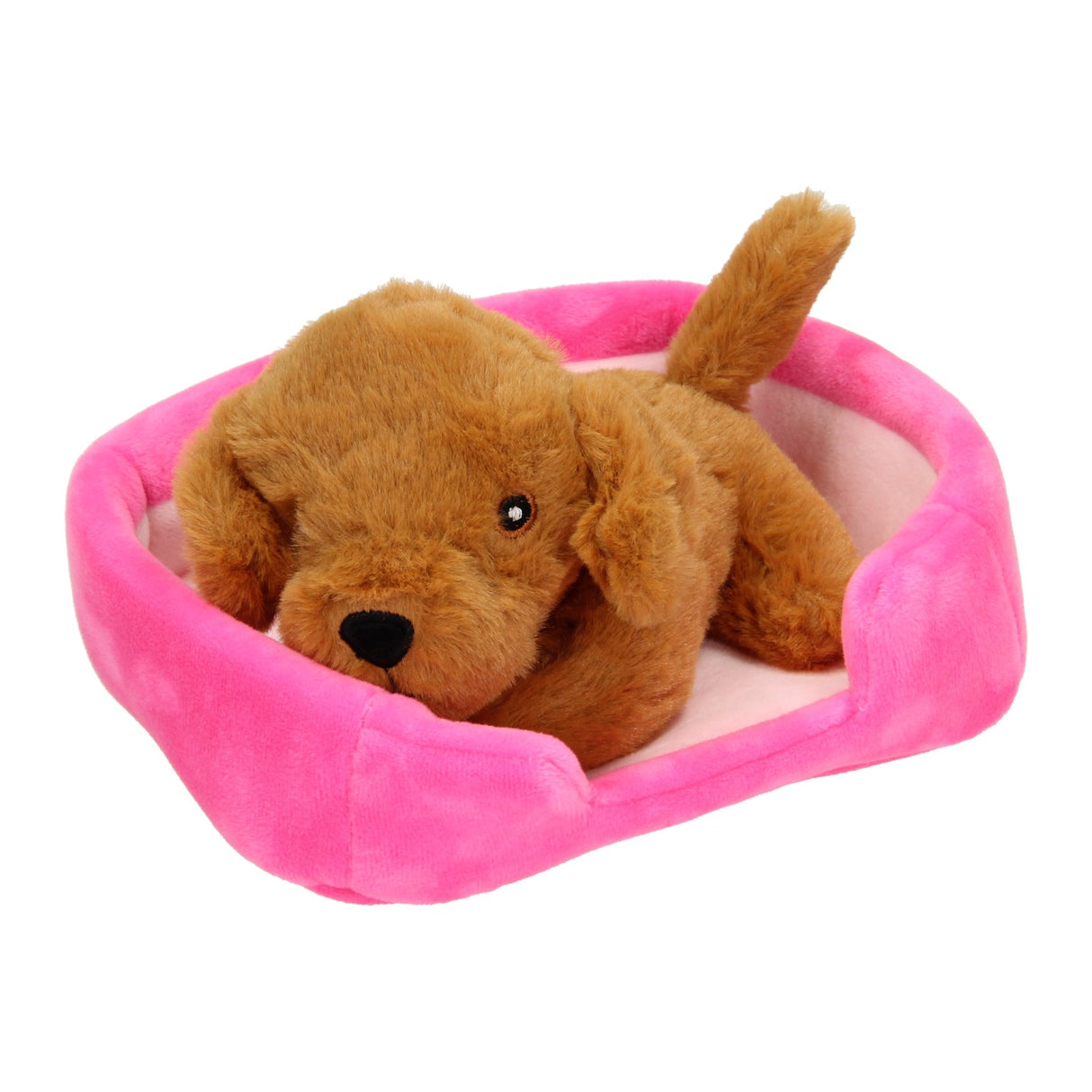 TOI-TOYS PLUCHEN DOG W BAVIE