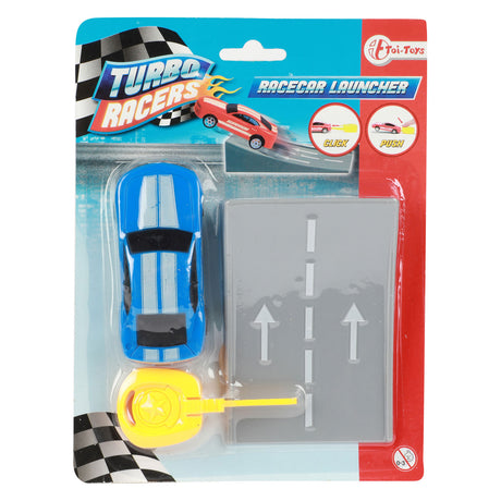 Toi-Toys Turbo Racers shoots rally car with ramp