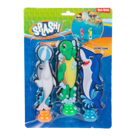 Toi-toys toi toys splash duikvissen sweet sea figures set a 3