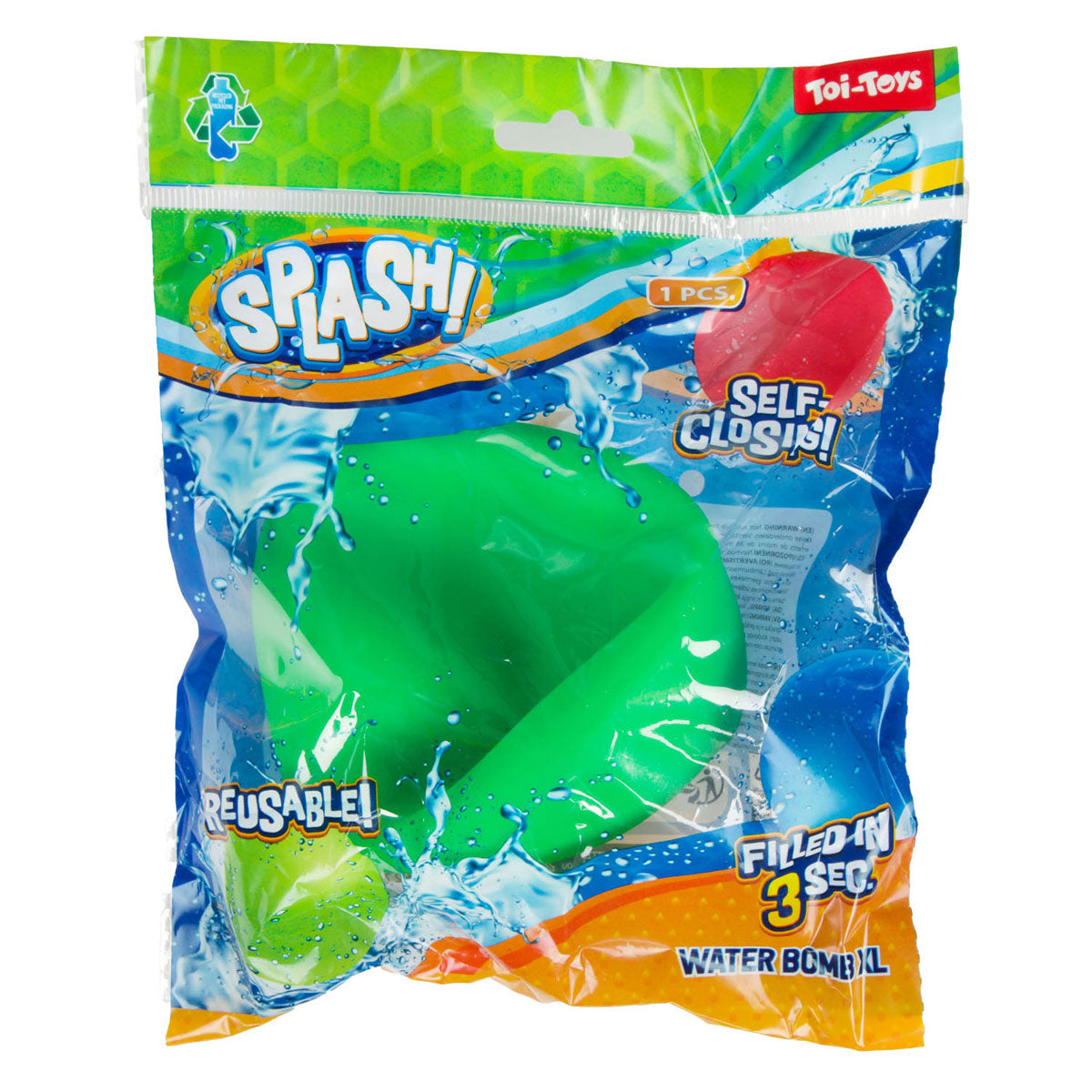 Splash Waterballon XL Genanvendelig selvindretning