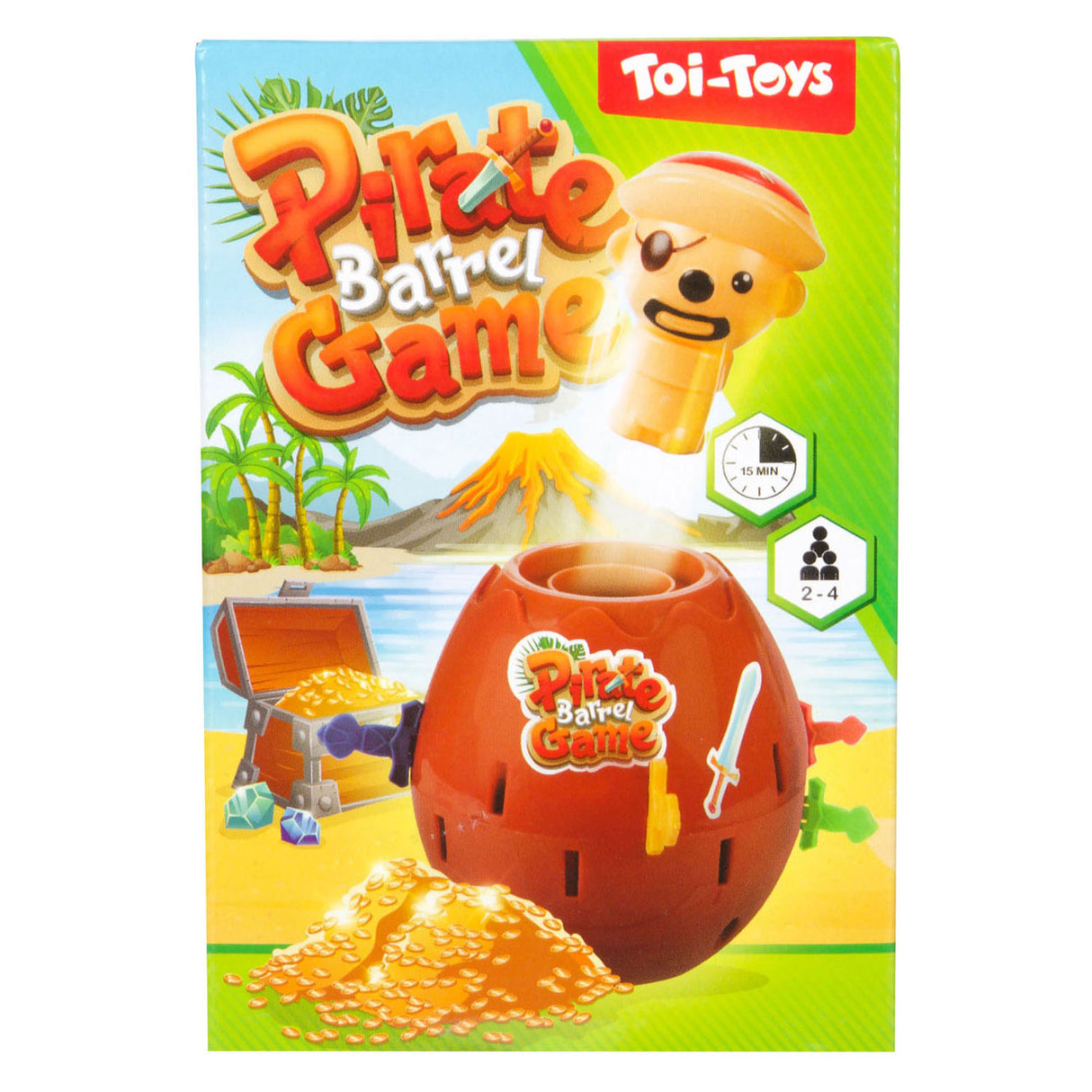 Toi-toys Kand säi Spill Prick de Pirat an der Ton