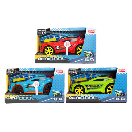 Vehicool rally auto met licht en geluid