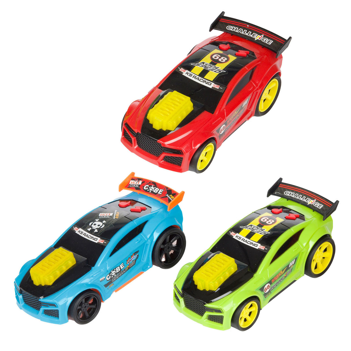 Toi-toys vehicool rally auto met licht en geluid