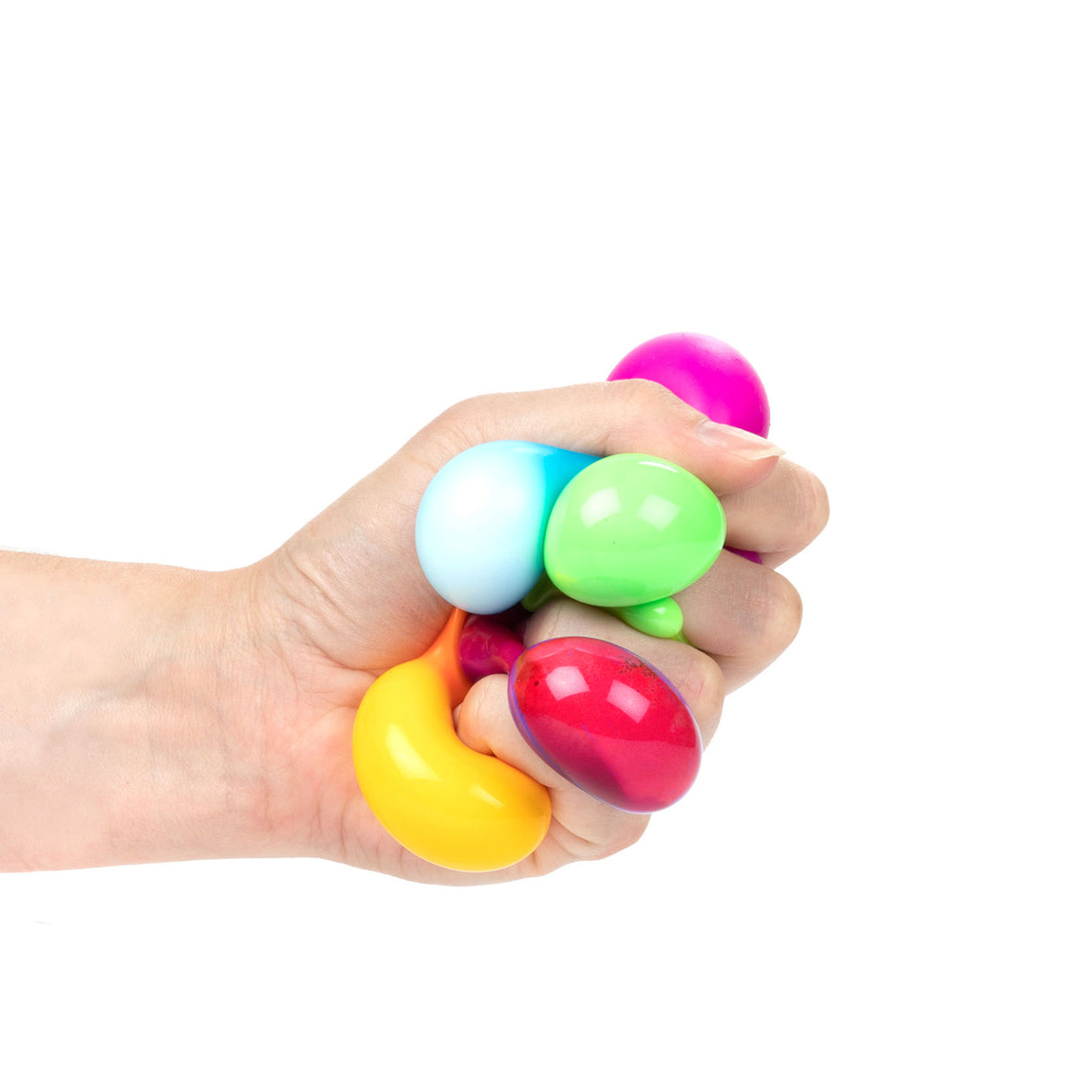 TOI-TOYS Fun Mini Squeeze Balls Stickezz en Tube, 5st.