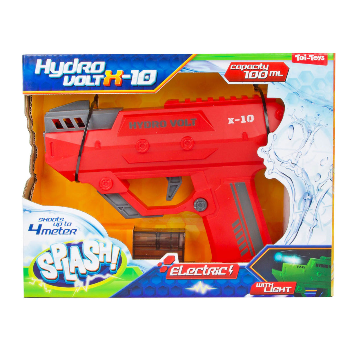 Splash Electric water gun Wave with light green red