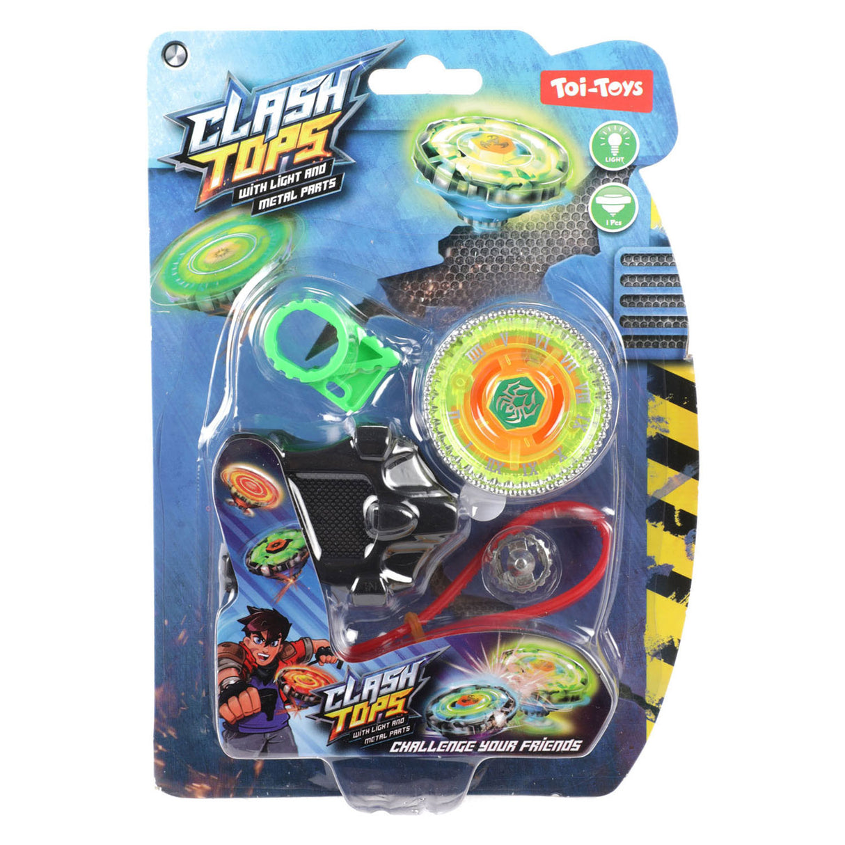 Toi-Toys Metal Tol Gyro Battle with light