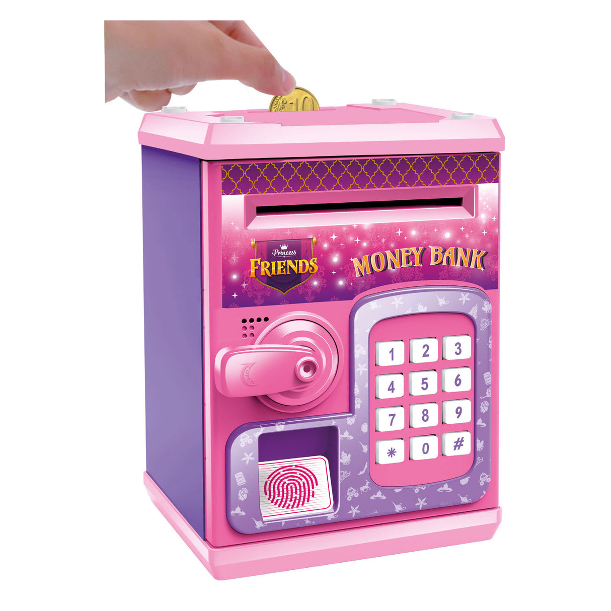 Toi-Toys Friends Money box safe with light and sound