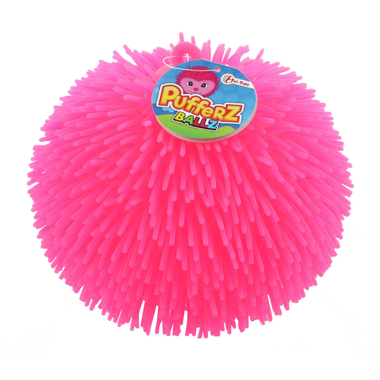 Toi-toys pufferz pufferball růžový, 23 cm