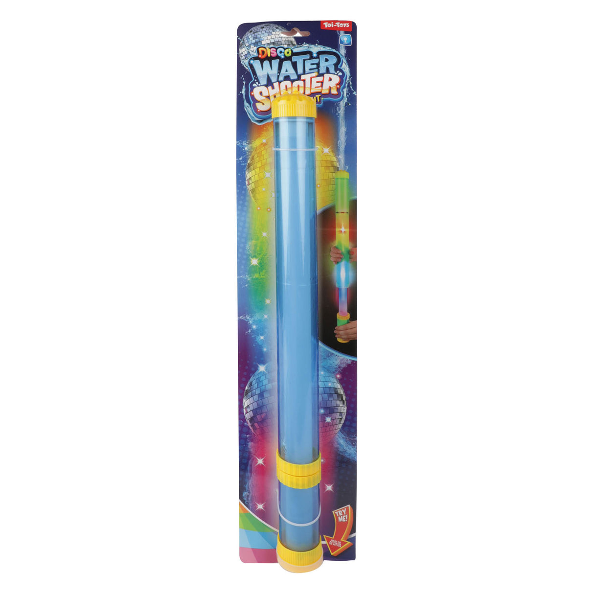 Toi-toys Spaass Waassersprayer mat Liichtblo