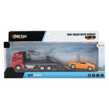 Toi-Toys Toi-toys Sleepwagen met Auto Rood oranje Metal