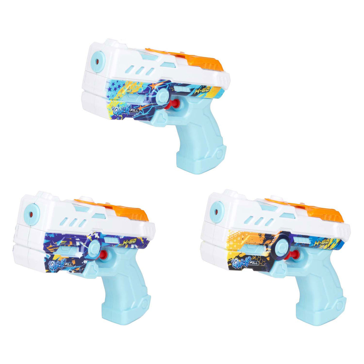 Toi-toys splash waterpistool quick fill x60