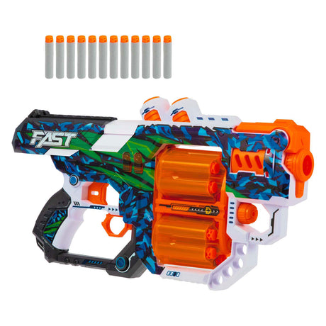 Toi-toys foam strikex pistool dual mag destroyer