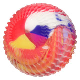 Toi-toys fun knijpbal neon marble met foam, 12cm