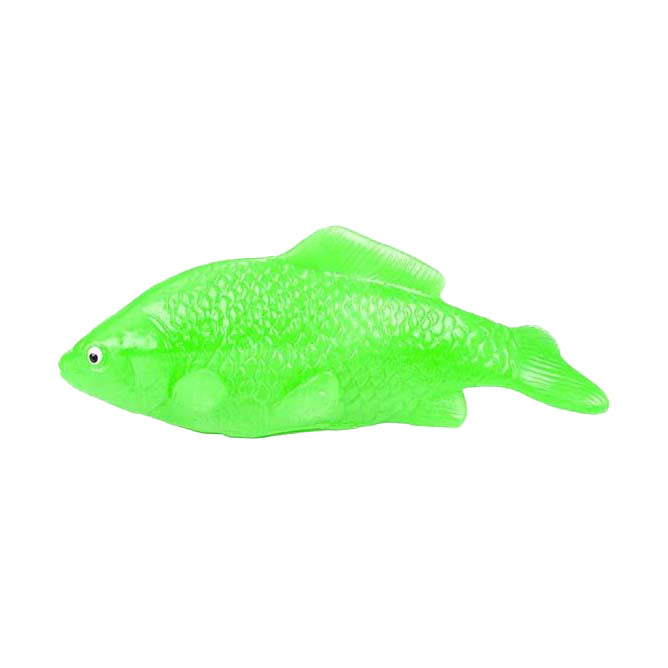 Toi-toys fun super rekbare kleverige vis neon koi