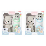 Toi-toys little stars baby knuffel pluche konijn met ramelaar en telefoon, 3dlg.