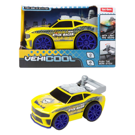 Toi-toys vehicool rally raceauto 'rock racer' met licht en geluid