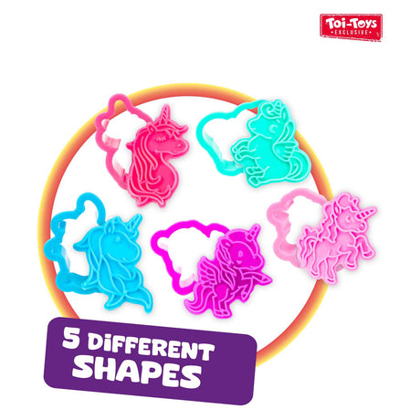 Toi-toys sculptidough kleiset eenhoorn, 5dlg.