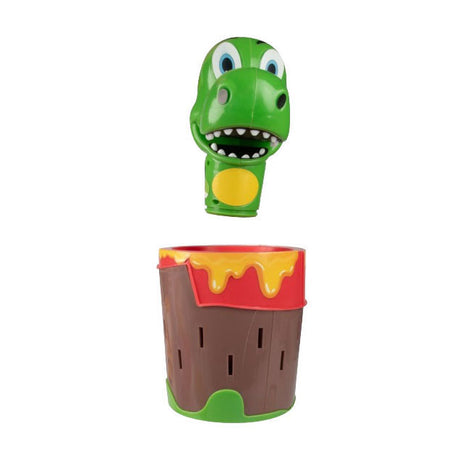 Toi-toys spel prik de dino vulkaan met 16x vlammen
