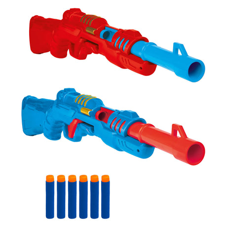 Toi-toys foam strikex shotgun met 6 foampijlen
