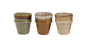 Mok mistral rand ø6x7cm 100ml 3 assortie