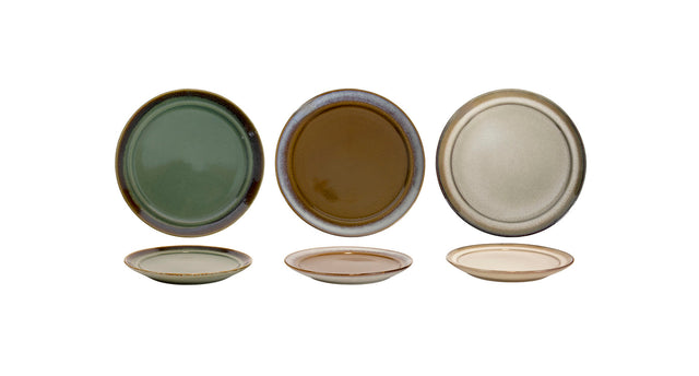 Ontbijtbord mistral rand ø20x2,5cm 3 assortie