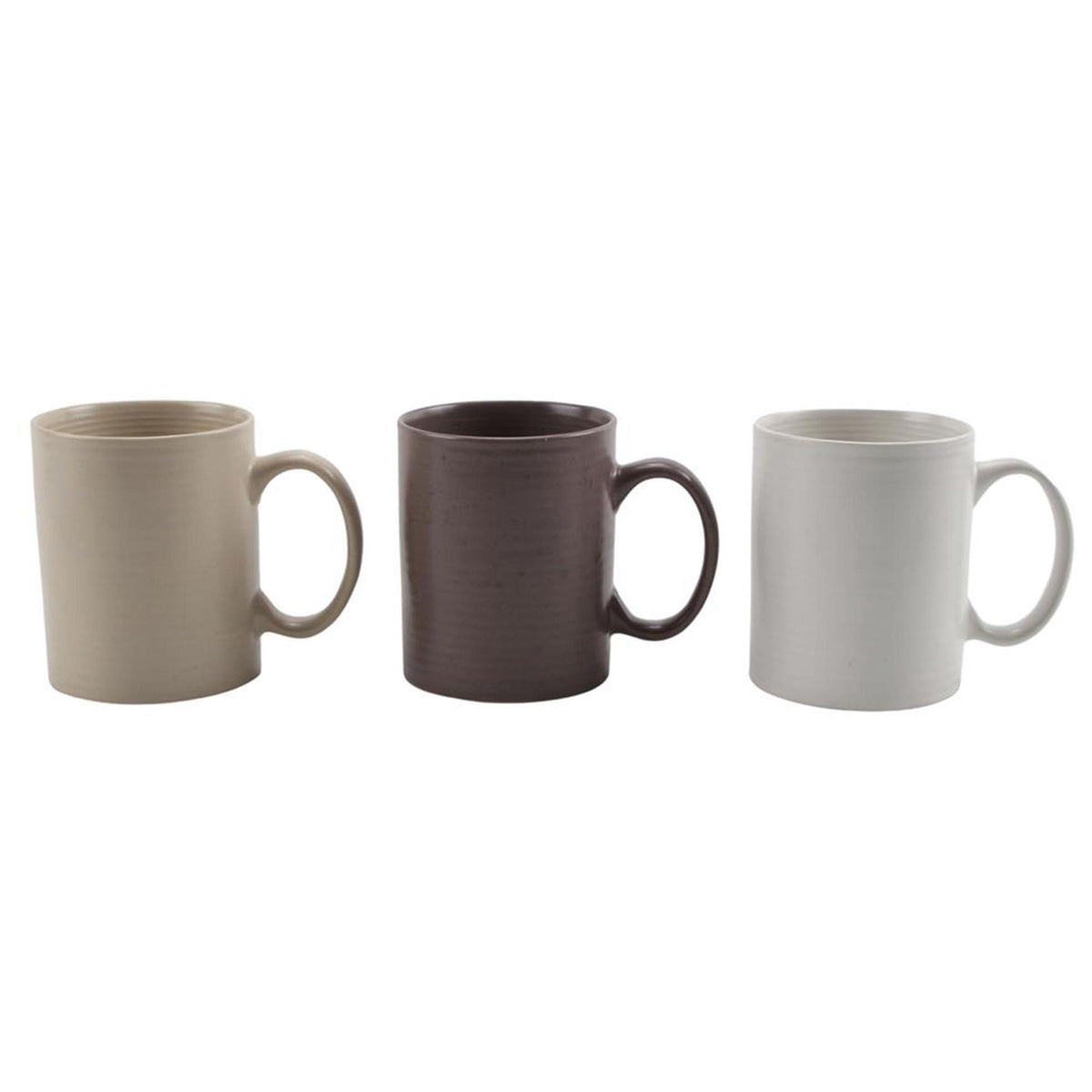Imperial kitchen koffiemok ø8.2x9.8cm aarde tint 320ml doos a 6 stuks