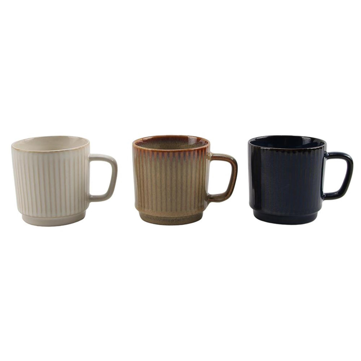 Svenska living koffiemok stapelbaar ø8,2x8,1cm bistro 270ml doos a 6 stuks