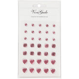 Http: www.cchobby.nl strasstenen-rond-vierkant-hart-afm-6-8-10-mm-roze-35-stuk-1-doos