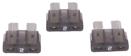 Dresselhaus zekering platte stekker flat fuse 2a white