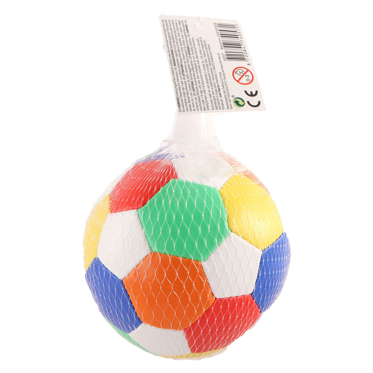 Jono toys zachte voetbal, 10cm