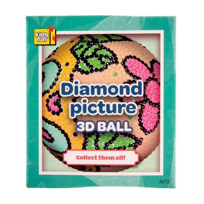 Jono Toys Diamond Maleri 3D Ball, 10cm