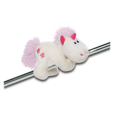 Nici magnici pluchen knuffel eenhoorn theodor met magneet, 12cm