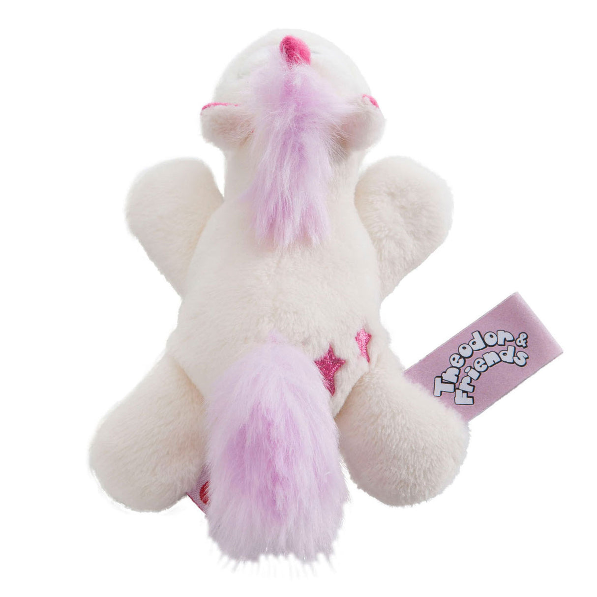 Nici magnici pluchen knuffel eenhoorn theodor met magneet, 12cm