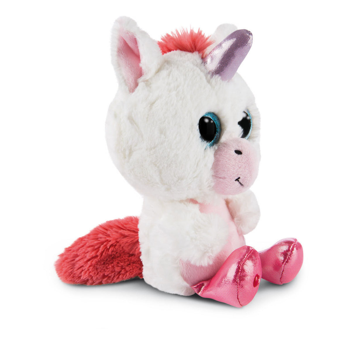 Nici Glubschis Pluchen Hug Unicorn Milky-Free, 25 cm