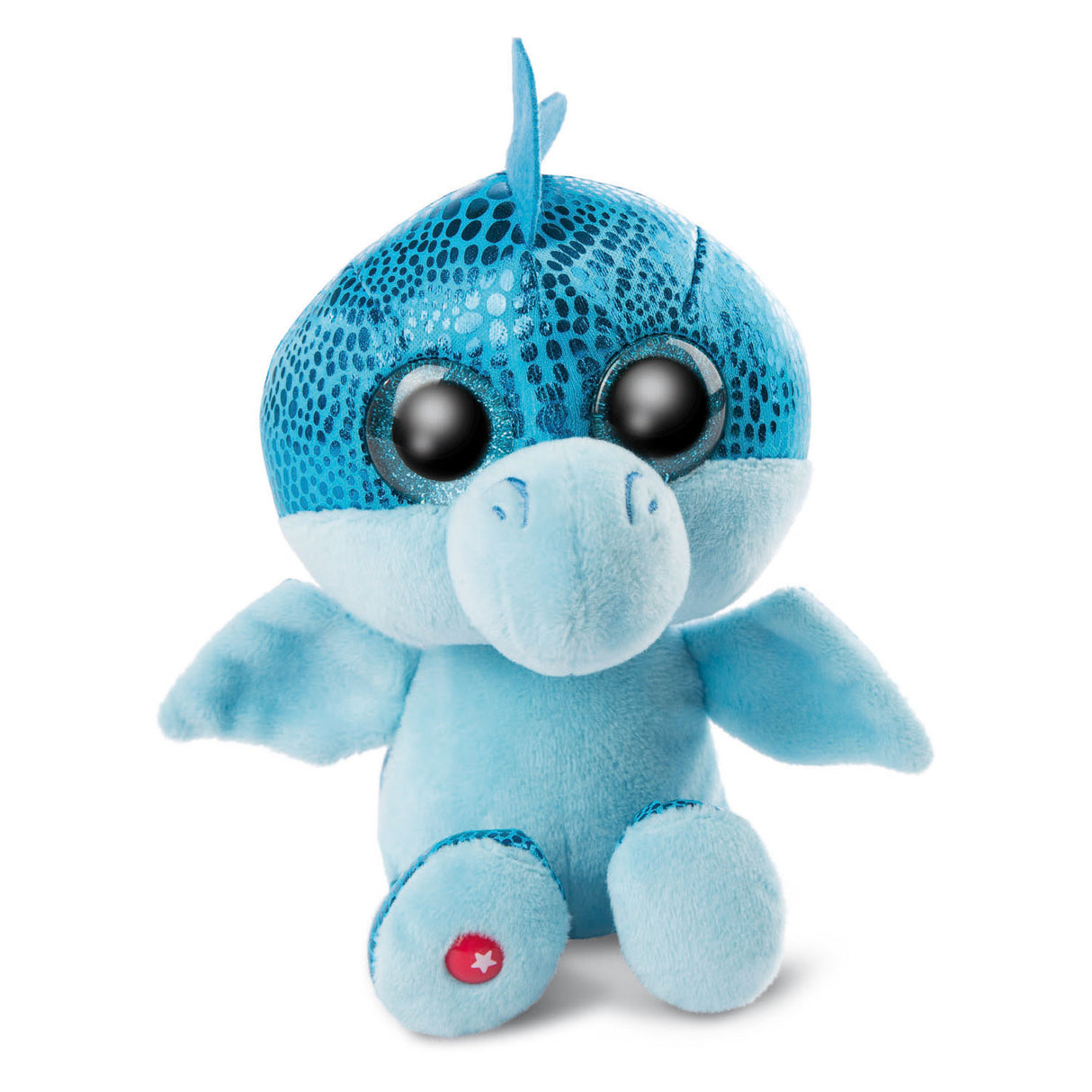 Nici Glubschis Pluchen Cuddle Dragon Blue Jet-Jet, 15cm