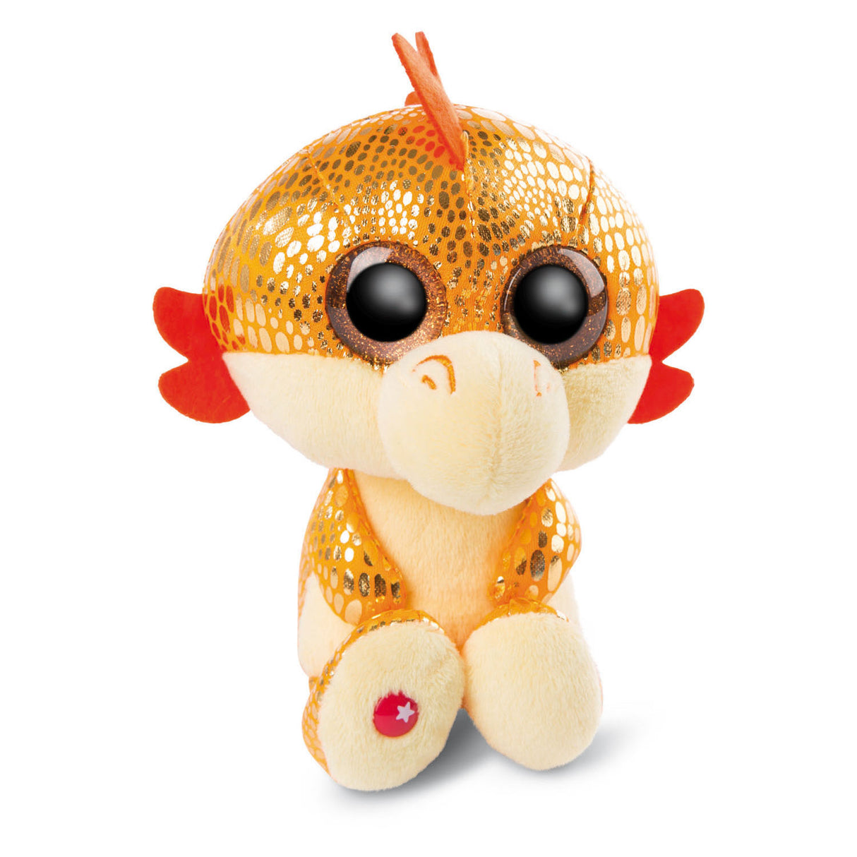 Nici GlubSchis Pluchen Cuddle Dragon Orange Yo-Yo, 15cm