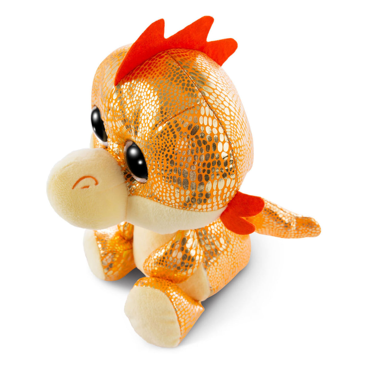 Nici Glubschis Pluchen Cuddle Dragon Orange Yo-Yo, 15cm