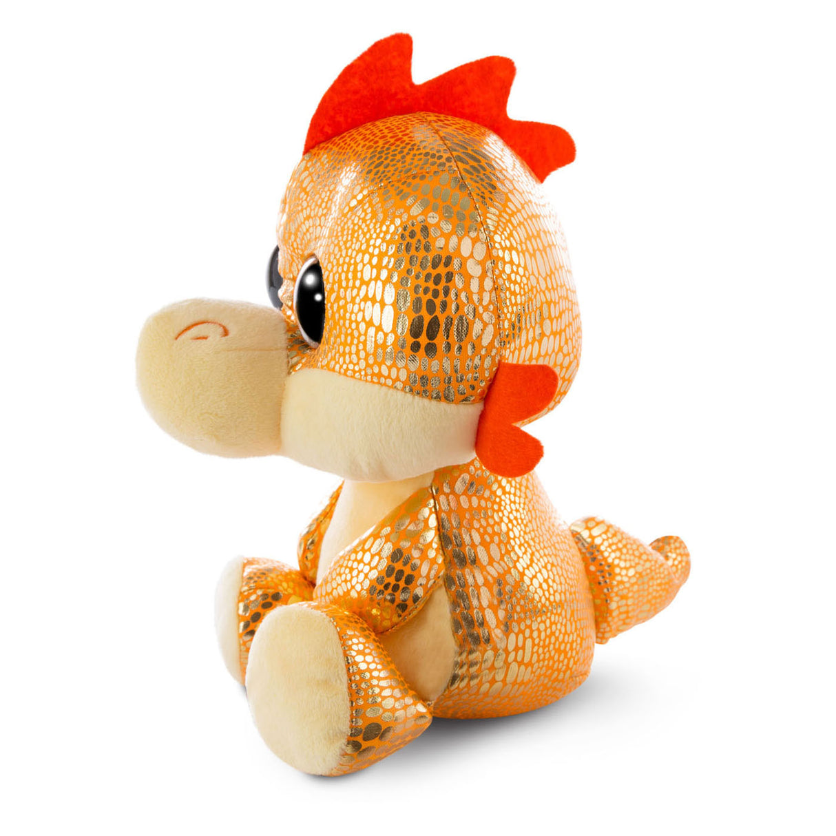 Nici Glubschis Pluchen Cuddle Dragon Orange Yo-Yo, 15 cm