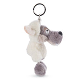 NICI Glubschchis Plohen Keychin Wolf Ulvy, 10cm