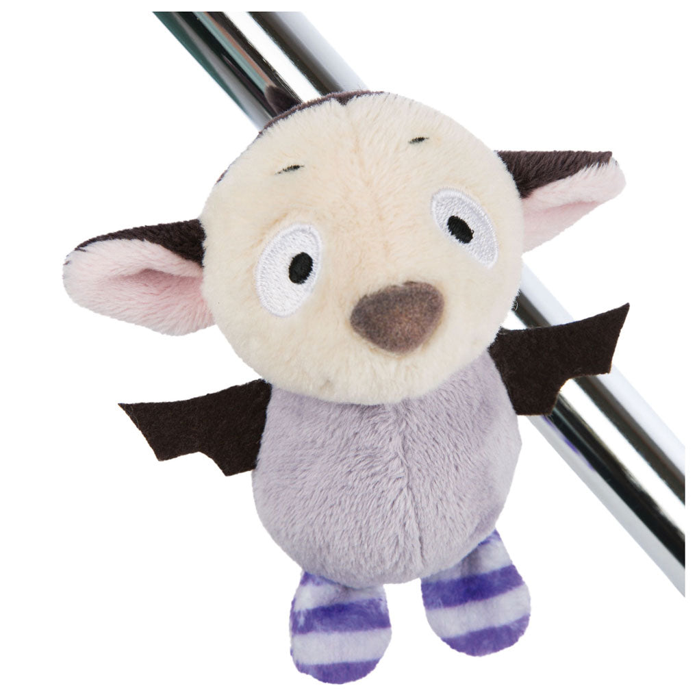 Nici Magnici Pluchen Cuddle Bat Drallula con imán, 10 cm