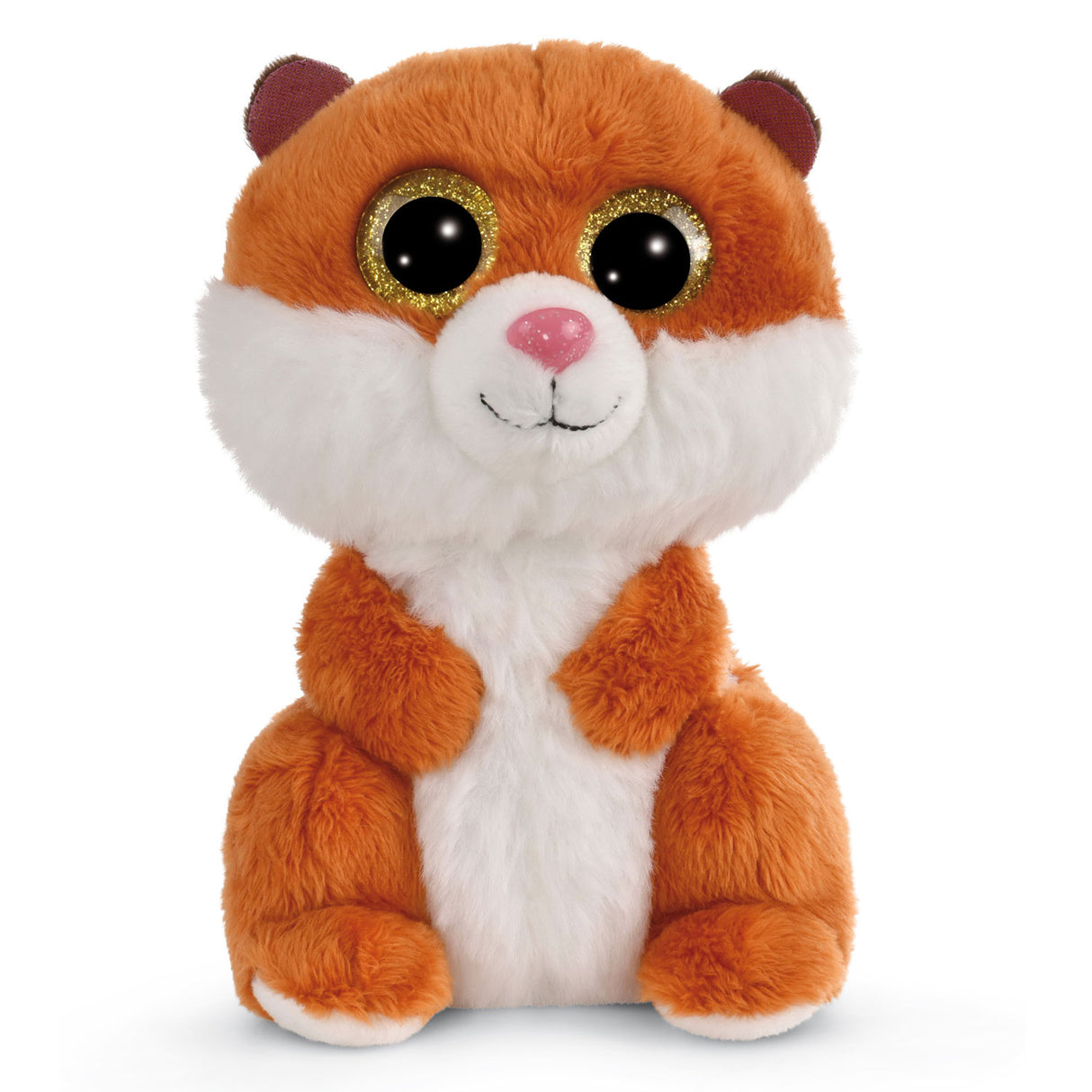 Nici Glubschis Pluchen Knuffel Hamster Stubbi, 15cm