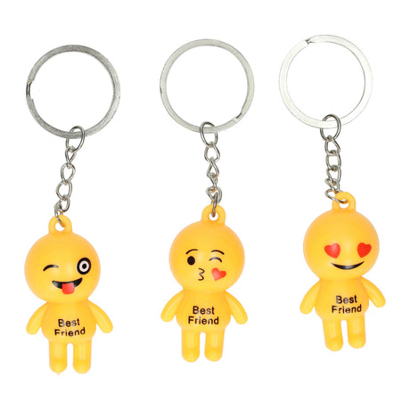 Sleutelhanger emotie figuurtje 3d