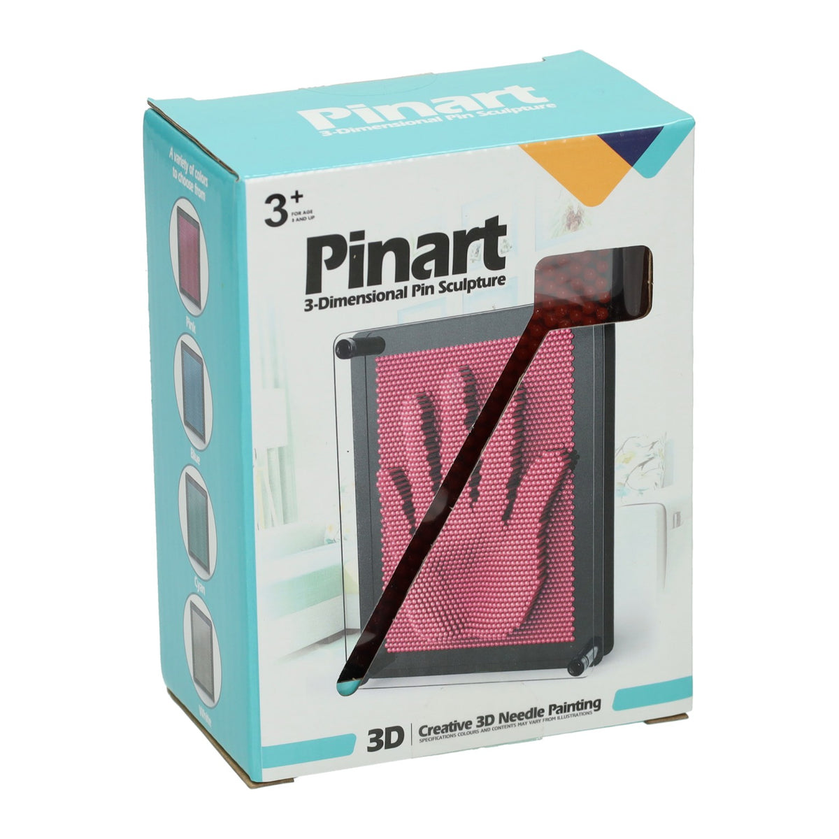 Jono toys pin art roze 10x13cm