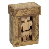 Primi passi - houten transformeer robot shovel